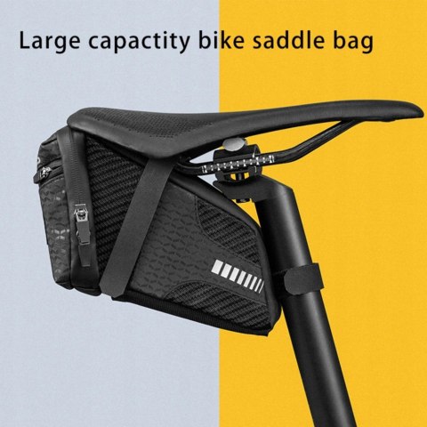 Torba rowerowa Rockbros C29-BK wodoodporna pod siodełko - czarna Torba rowerowa Rockbros C29-BK wodoodporna pod siodełko - czarna
