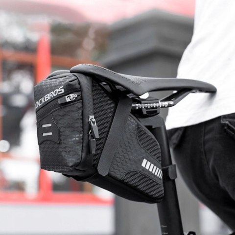 Torba rowerowa Rockbros C29-BK wodoodporna pod siodełko - czarna Torba rowerowa Rockbros C29-BK wodoodporna pod siodełko - czarna