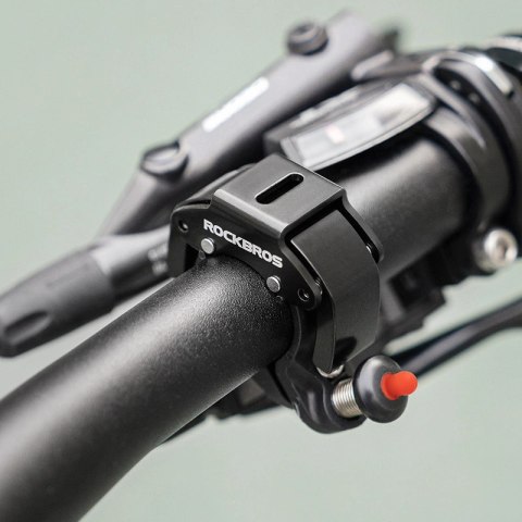 Dzwonek rowerowy Rockbros 34210006001 kształt C - czarny Dzwonek rowerowy Rockbros 34210006001 kształt C - czarny