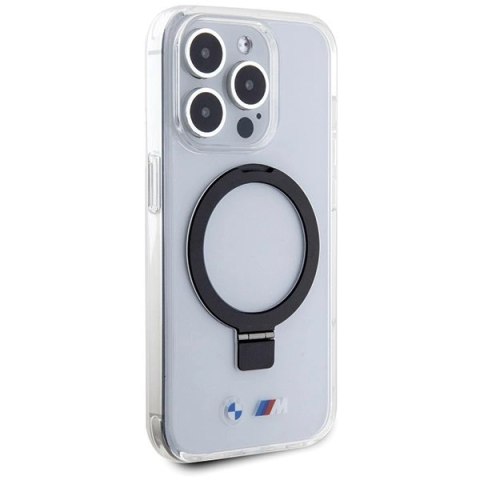Etui BMW Ring Stand M Collection MagSafe na iPhone 15 Pro Max - przezroczyste Etui BMW Ring Stand M Collection MagSafe na iPhone 15 Pro Max - przezroczyste