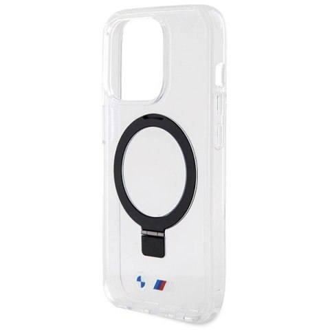 Etui BMW Ring Stand M Collection MagSafe na iPhone 15 Pro Max - przezroczyste Etui BMW Ring Stand M Collection MagSafe na iPhone 15 Pro Max - przezroczyste