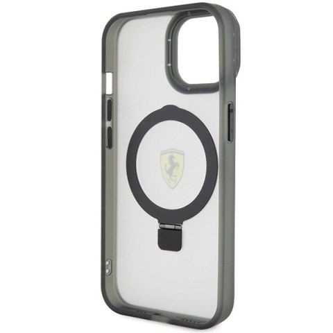 Etui Ferrari Ring Stand 2023 Collection MagSafe na iPhone 15 Plus / 14 Plus - przezroczyste Etui Ferrari Ring Stand 2023 Collection MagSafe na iPhone 15 Plus / 14 Plus - przezroczyste
