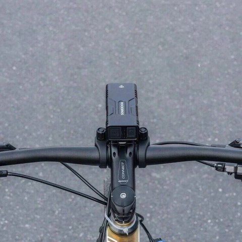 Lampka rowerowa Rockbros 24310002001 850 lm z funkcją powerbanku + kabel USB-C - USB-A - czarna Lampka rowerowa Rockbros 24310002001 850 lm z funkcją powerbanku + kabel USB-C - USB-A - czarna