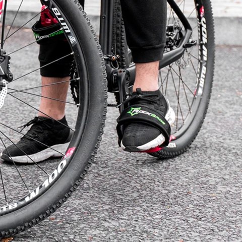 Paski do pedałów rowerowych Rockbros GZT1001BK - czarne
