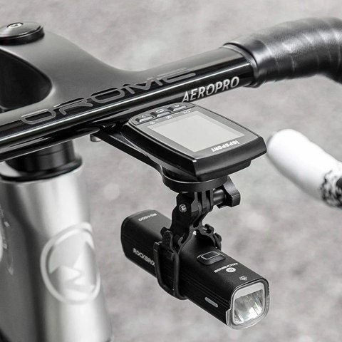 Uchwyt rowerowy Rockbros 29210005002 Garmin Bryton Cateye na kierownicę - czarny Uchwyt rowerowy Rockbros 29210005002 Garmin Bryton Cateye na kierownicę - czarny