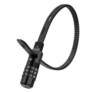 Zapięcie rowerowe Rockbros 3240001001 na szyfr 0,5m - czarne