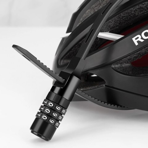 Zapięcie rowerowe Rockbros 3240001001 na szyfr 0,5m - czarne Zapięcie rowerowe Rockbros 3240001001 na szyfr 0,5m - czarne