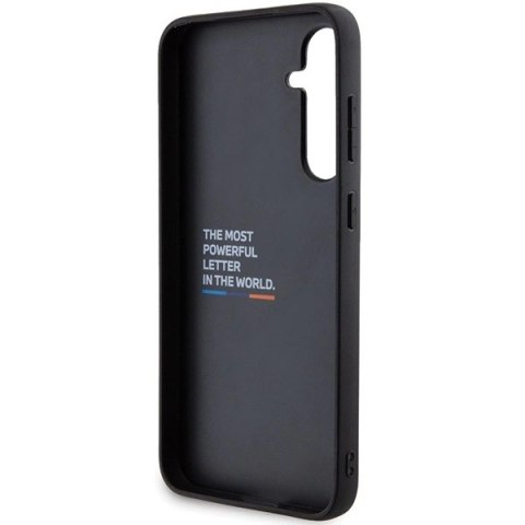 Etui BMW Leather Carbon na Samsung Galaxy S23 FE - czarne Etui BMW Leather Carbon na Samsung Galaxy S23 FE - czarne