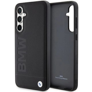 Etui BMW Leather Hot Stamp na Samsung Galaxy S23 FE - czarne