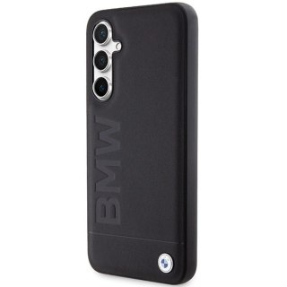 Etui BMW Leather Hot Stamp na Samsung Galaxy S23 FE - czarne