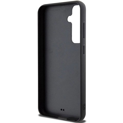 Etui Guess Quilted Metal Logo na Samsung Galaxy S23 FE - czarne