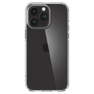 Etui Spigen Crystal Hybrid na iPhone 15 Pro - przezroczyste