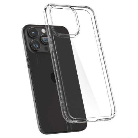 Etui Spigen Crystal Hybrid na iPhone 15 Pro - przezroczyste Etui Spigen Crystal Hybrid na iPhone 15 Pro - przezroczyste