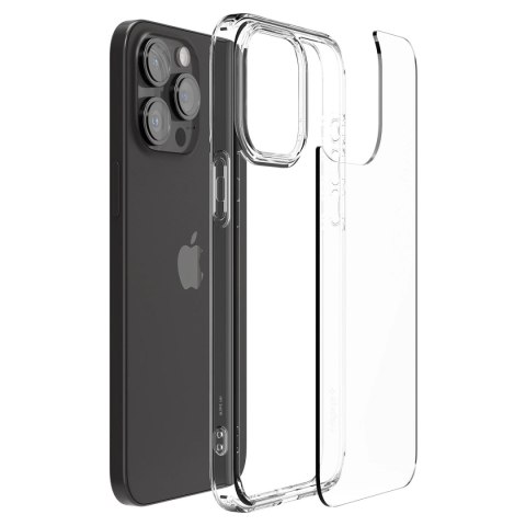 Etui Spigen Crystal Hybrid na iPhone 15 Pro - przezroczyste Etui Spigen Crystal Hybrid na iPhone 15 Pro - przezroczyste
