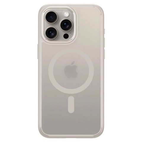 Etui Spigen Ultra Hybrid Mag z MagSafe na iPhone 15 Pro - matowy tytan naturalny Etui Spigen Ultra Hybrid Mag z MagSafe na iPhone 15 Pro - matowy tytan naturalny