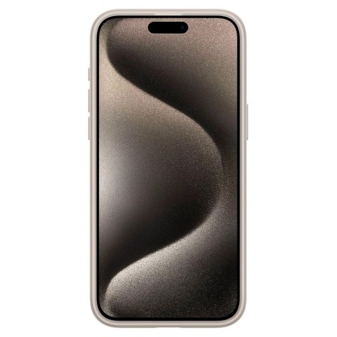 Etui Spigen Ultra Hybrid Mag z MagSafe na iPhone 15 Pro - matowy tytan naturalny Etui Spigen Ultra Hybrid Mag z MagSafe na iPhone 15 Pro - matowy tytan naturalny