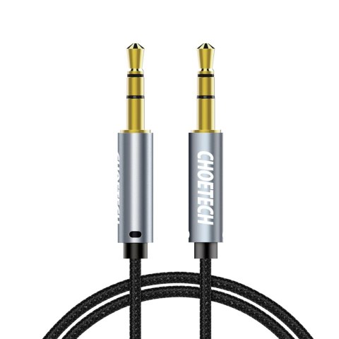 Kabel Choetech AUX002 mini jack 3.5mm (męski) / mini jack 3.5mm (męski) 1.2m - czarny Kabel Choetech AUX002 mini jack 3.5mm (męski) / mini jack 3.5mm (męski) 1.2m - czarny