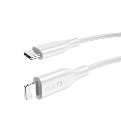 Kabel Choetech IP0040 USB-C / Lightning MFi PD 30W 1.2m - biały Kabel Choetech IP0040 USB-C / Lightning MFi PD 30W 1.2m - biały