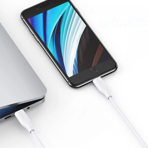 Kabel Choetech IP0040 USB-C / Lightning MFi PD 30W 1.2m - biały Kabel Choetech IP0040 USB-C / Lightning MFi PD 30W 1.2m - biały