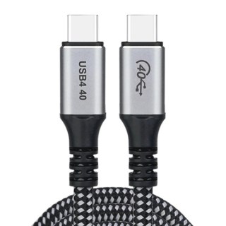 Kabel USB-C - USB-C Choetech XCC-1040 240W 8K 60Hz 1,2m - czarny