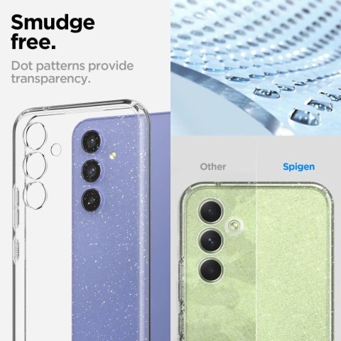 [PO ZWROCIE] Etui Spigen Liquid Crystal na Samsung Galaxy A54 5G - przezroczysto-brokatowe