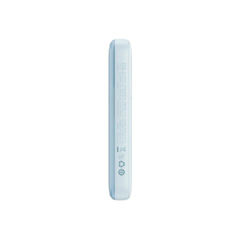 Powerbank Baseus Comet Series z wyświetlaczem 10000mAh 22.5W - niebieski + kabel USB-A - USB-C 0.3m - biały Powerbank Baseus Comet Series z wyświetlaczem 10000mAh 22.5W - niebieski + kabel USB-A - USB-C 0.3m - biały