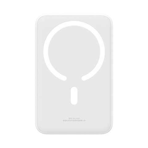 Powerbank Baseus Magnetic Mini 20000 mAh 20W - biały + kabel USB-C / USB-C Powerbank Baseus Magnetic Mini 20000 mAh 20W - biały + kabel USB-C / USB-C