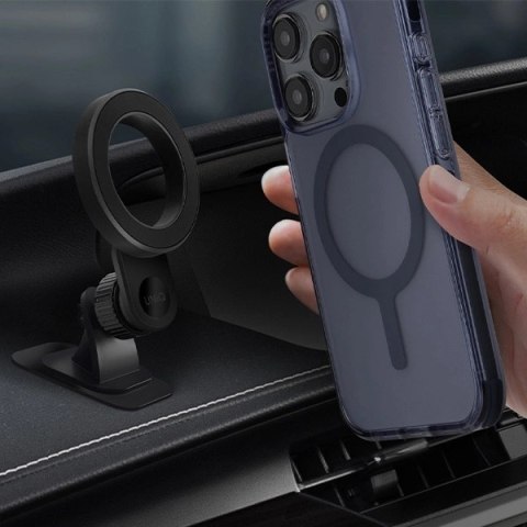 Uchwyt samochodowy UNIQ Trelix Car magnetyczny na deskę rozdzielczą - czarny Uchwyt samochodowy UNIQ Trelix Car magnetyczny na deskę rozdzielczą - czarny