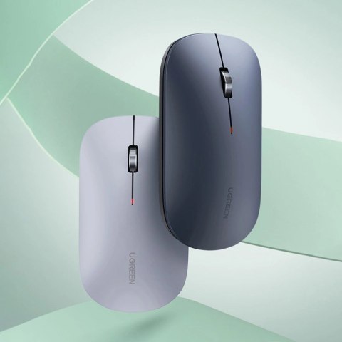 Ugreen poręczna myszka bezprzewodowa USB czarny (MU001) Ugreen poręczna myszka bezprzewodowa USB czarny (MU001)