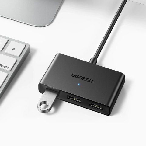 Ugreen przełącznik adapter switch box USB 2 wejścia - 3 wyjścia czarny (CM409) Ugreen przełącznik adapter switch box USB 2 wejścia - 3 wyjścia czarny (CM409)