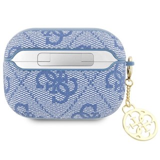 Guess etui do AirPods Pro 2 GUAP2G4GSMB niebieskie PU 4G