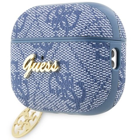 Guess etui do AirPods Pro 2 GUAP2G4GSMB niebieskie PU 4G Guess etui do AirPods Pro 2 GUAP2G4GSMB niebieskie PU 4G