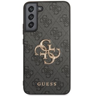 Guess nakładka do Samsung Galaxy S23 GUHCS23S4GMGGR szara hardcase 4G Big Metal Logo