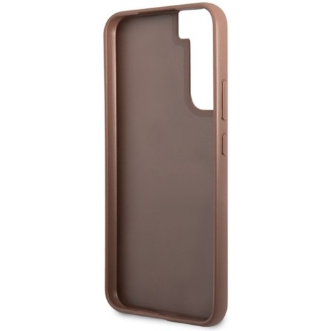 Guess nakładka do Samsung Galaxy S23 GUHCS23SG4GFBR brązowa hardcase 4G Metal Gold Logo Guess nakładka do Samsung Galaxy S23 GUHCS23SG4GFBR brązowa hardcase 4G Metal Gold Logo