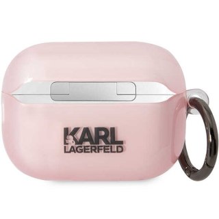 Karl Lagerfeld etui do AirPods Pro 2 KLAP2HNCHTCP różowe TPU NFT Choupette