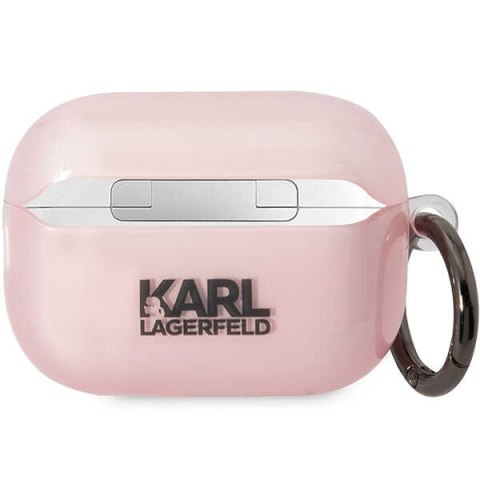 Karl Lagerfeld etui do AirPods Pro 2 KLAP2HNCHTCP różowe TPU NFT Choupette Karl Lagerfeld etui do AirPods Pro 2 KLAP2HNCHTCP różowe TPU NFT Choupette