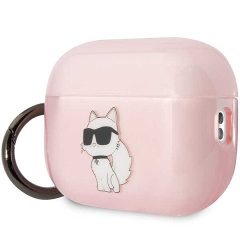 Karl Lagerfeld etui do AirPods Pro 2 KLAP2HNCHTCP różowe TPU NFT Choupette Karl Lagerfeld etui do AirPods Pro 2 KLAP2HNCHTCP różowe TPU NFT Choupette