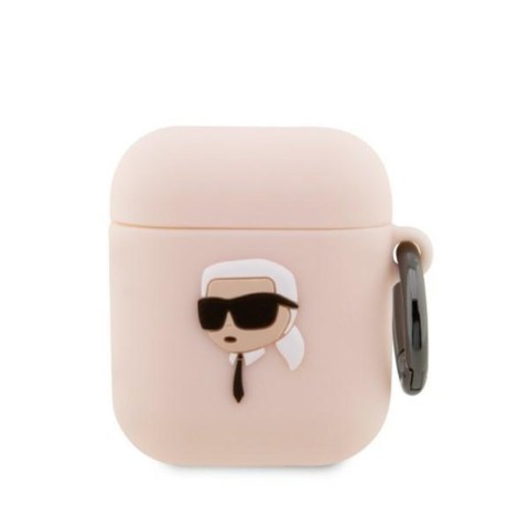 Karl Lagerfeld etui do Airpods 1 / 2 KLA2RUNIKP białe 3D Silicone NFT Karl Karl Lagerfeld etui do Airpods 1 / 2 KLA2RUNIKP białe 3D Silicone NFT Karl
