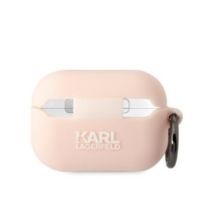 Karl Lagerfeld etui do Airpods Pro 2 KLAP2RUNIKP białe 3D Silicone NFT Karl