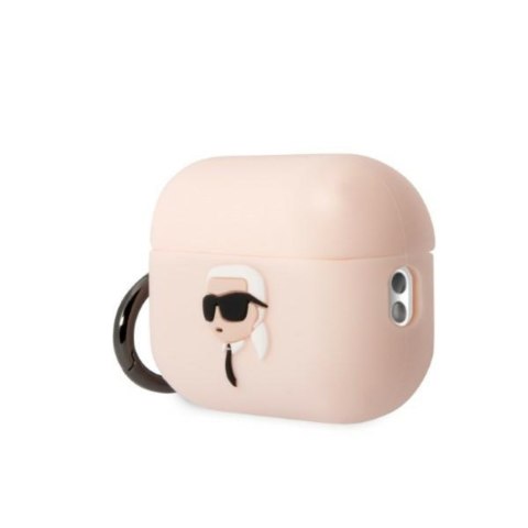 Karl Lagerfeld etui do Airpods Pro 2 KLAP2RUNIKP białe 3D Silicone NFT Karl Karl Lagerfeld etui do Airpods Pro 2 KLAP2RUNIKP białe 3D Silicone NFT Karl