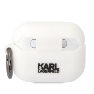 Karl Lagerfeld etui do Airpods Pro KLAPRUNCHH białe 3D Silicone NFT Karl