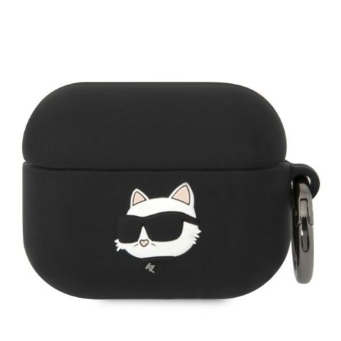 Karl Lagerfeld etui do Airpods Pro KLAPRUNCHK czarne 3D Silicone NFT Karl Karl Lagerfeld etui do Airpods Pro KLAPRUNCHK czarne 3D Silicone NFT Karl