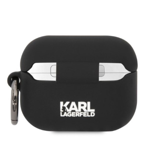 Karl Lagerfeld etui do Airpods Pro KLAPRUNCHK czarne 3D Silicone NFT Karl Karl Lagerfeld etui do Airpods Pro KLAPRUNCHK czarne 3D Silicone NFT Karl