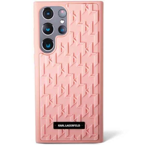 Karl Lagerfeld nakładka do Samsung Galaxy S23 Ultra KLHCS23LRUPKLPP różowa hardcase 3D Monogram Karl Lagerfeld nakładka do Samsung Galaxy S23 Ultra KLHCS23LRUPKLPP różowa hardcase 3D Monogram
