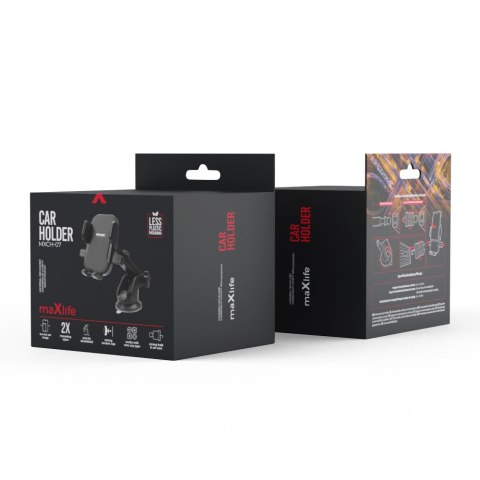 Maxlife uchwyt samochodowy MXCH-07 czarny Maxlife uchwyt samochodowy MXCH-07 czarny