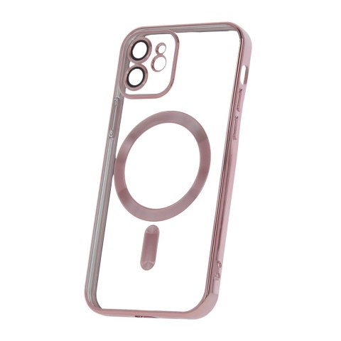 Nakładka Color Chrome Mag do iPhone 12 6,1" różowo-złota Nakładka Color Chrome Mag do iPhone 12 6,1" różowo-złota
