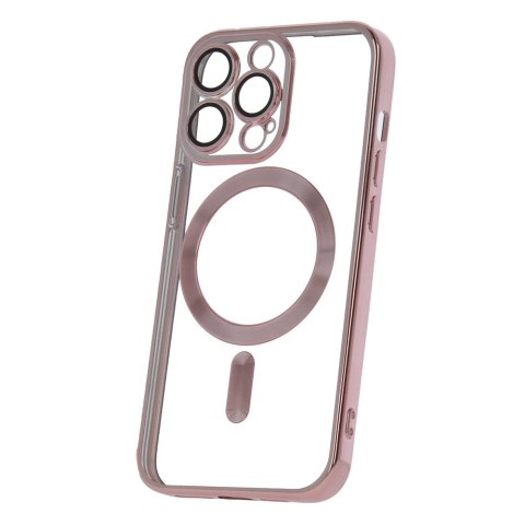 Nakładka Color Chrome Mag do iPhone 13 Pro 6,1" różowo-złota Nakładka Color Chrome Mag do iPhone 13 Pro 6,1" różowo-złota