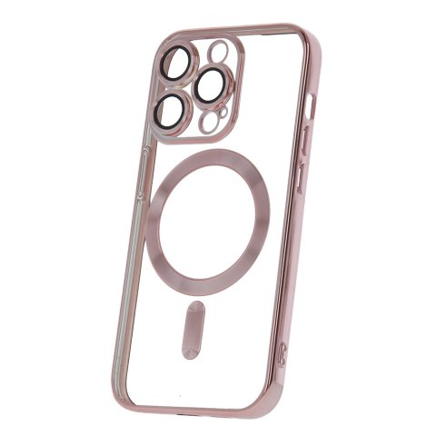 Nakładka Color Chrome Mag do iPhone 14 Pro 6,1" różowo-złota Nakładka Color Chrome Mag do iPhone 14 Pro 6,1" różowo-złota