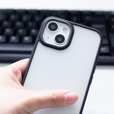 Nakładka Satin Matt do iPhone X / XS czarna Nakładka Satin Matt do iPhone X / XS czarna