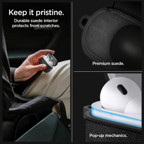 Spigen etui Urban Fit do AirPods Pro 1 / 2 czarne Spigen etui Urban Fit do AirPods Pro 1 / 2 czarne